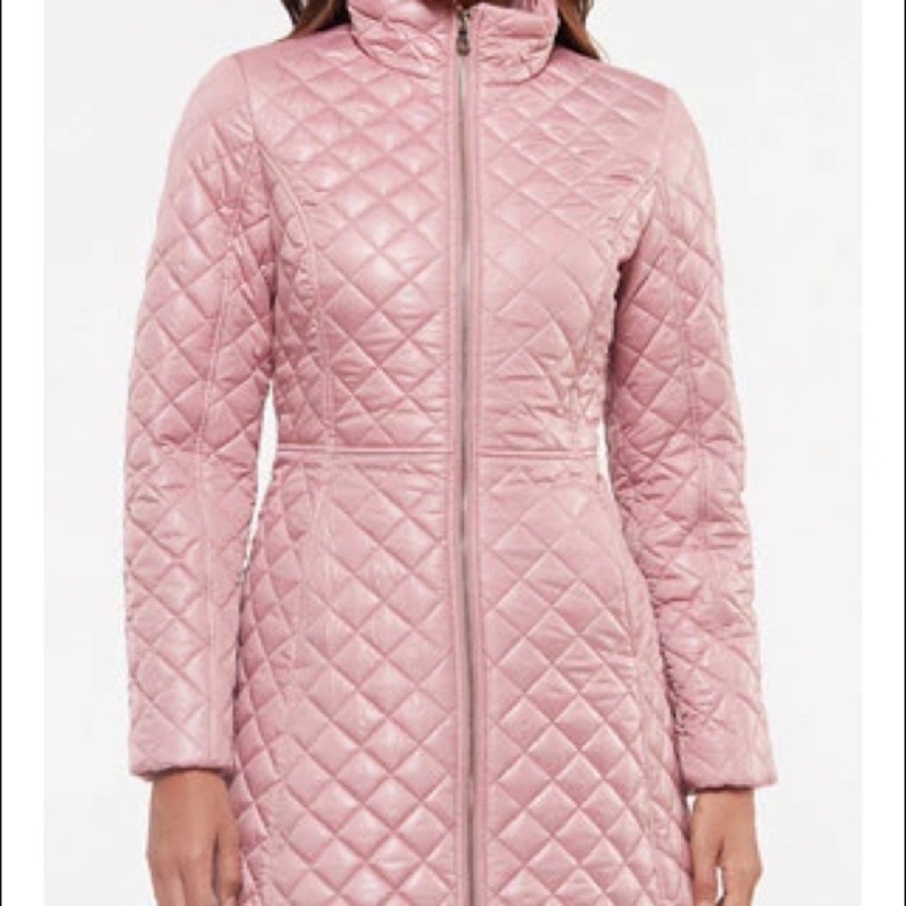 Kate Spade NWT Womens Quilted Jacket with Back Bow